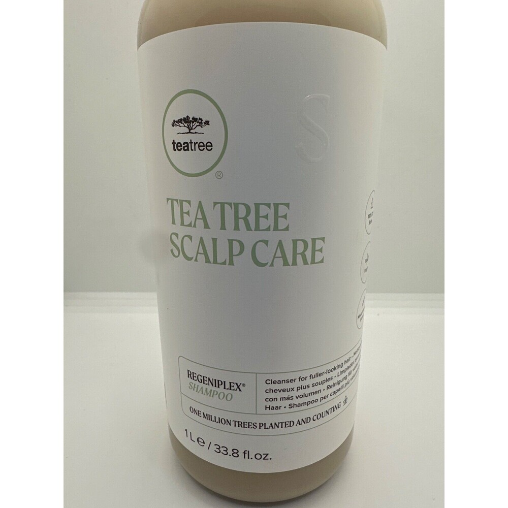 Tea Tree Scalp Care Regeniplex Shampoo Thickens + Strengthens For Thinning Ha...